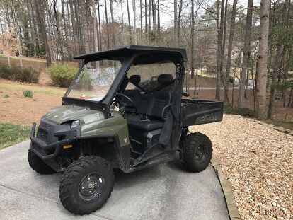 Garage Kept Like New 2012 Polaris Ranger and Utility Trailer