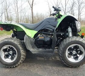 only 18 miles 90 day factory warranty clean sport quad auto fuel injected