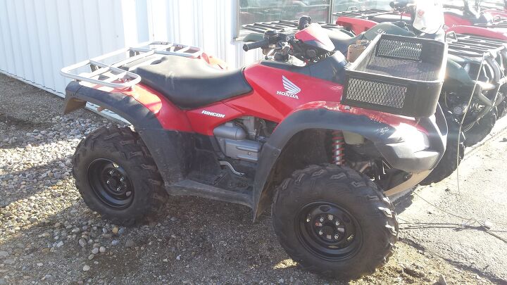 good used honda atv with new tires