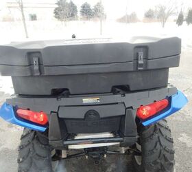 rear top box 2500 lb polaris winch irs fuel injected