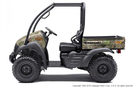 the mule 610 4x4 xc camo side x side is an easy to manage compact vehicle that