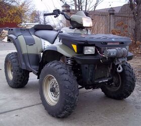 2004 polaris atp 500 h o great running polaris atp sportsman 500 ho that was