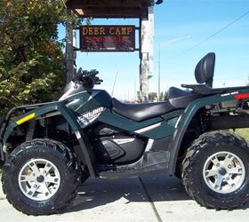 very nice can am outlander 800 max xt two up atv that has it all winch hand