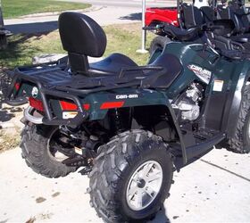 very nice can am outlander 800 max xt two up atv that has it all winch hand