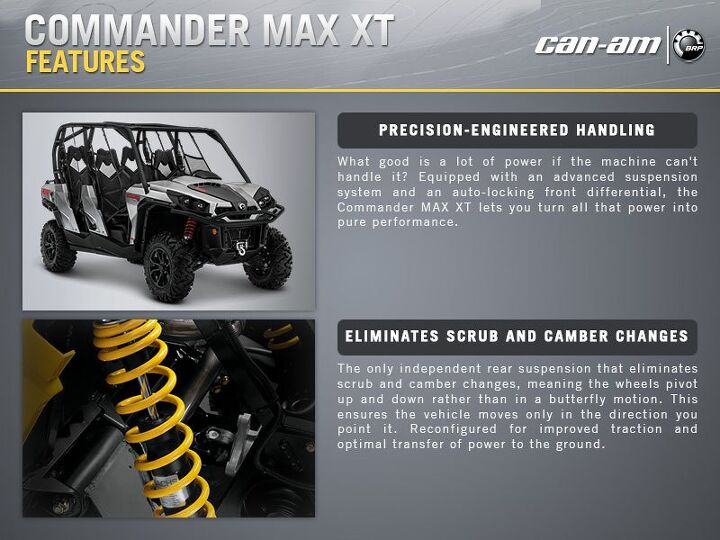 info2015 can am commander max xt 1000 brushed aluminumbe prepared for all