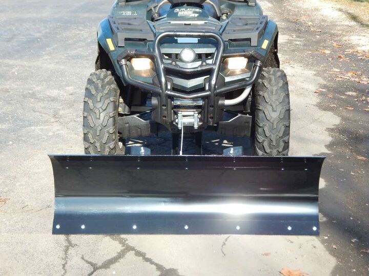 new 50 moose plow 2500 lb warn winch big bumpers automatic irs 2 up
