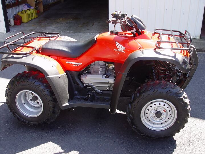 2006 honda trx400fa fga fourtrax rancher at with gpscape