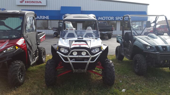 very nice clean used polaris rzr xp 900 le white lightning with only 369