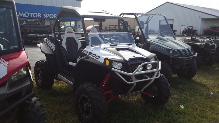 very nice clean used polaris rzr xp 900 le white lightning with only 369