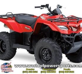 New 2015 SUZUKI KINGQUAD 400 FSi ATV Owned by Our Decatur Store and Located in DECATUR. Give Our Sales Team a Call Today - or Fi