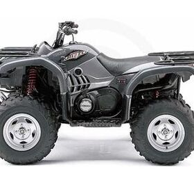 very nice used atv with big horn tires winch and plow like new