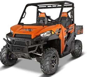 2014 Polaris® Ranger® XP 900 EPS Deluxe Nuclear Sunset Orange 