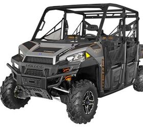 2014 Polaris® R14WH9EAM - Ranger Crew® 900 EPS Titanium Matte Metallic LE 