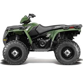 2013 Polaris® A13MH46AX - Sportsman® 400 H.O. Sage Green 