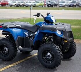 2014 Polaris® A14MH46AH - Sportsman® 400 H.O. Blue Fire 