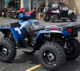 2014 polaris a14mh46ah sportsman 400 h o blue fire