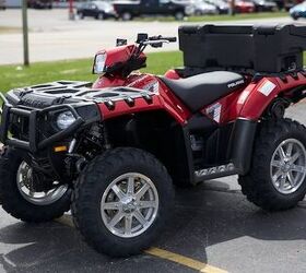 2014 Polaris® A14ZN5EAS - Sportsman® 550 EPS Sunset Red 