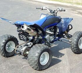 special edition barkers exhaust clean quad www roadtrackandtrail com we