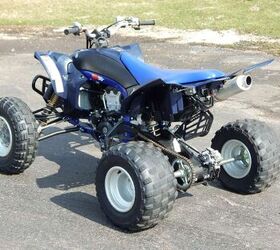 special edition barkers exhaust clean quad www roadtrackandtrail com we