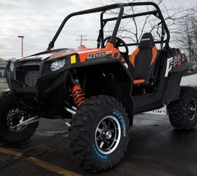 2014 Polaris® Z14JT9EAO - RZR® 900 EPS Orange Madness LE 