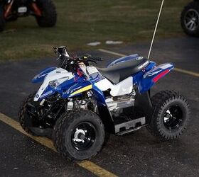 2013 Polaris® Outlaw® 50 Boardwalk Blue/White 