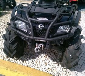 outlander max 800rthis atv comes with itp wheels wrapped in high