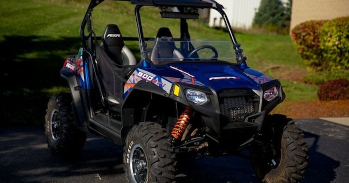 Blue Rzr 800 2013 Polaris RZR S 800 Blue Fire and Orange LE For Sale | ATV ...