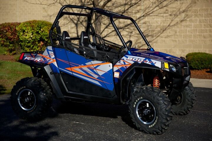 Blue Rzr 800 2013 Polaris RZR S 800 Blue Fire and Orange LE For Sale | ATV ...