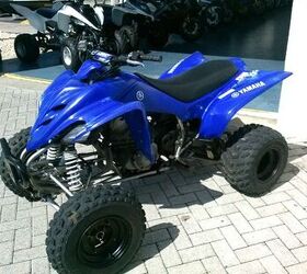 yamaha yfm 350styled like the big raptor 660r complete with