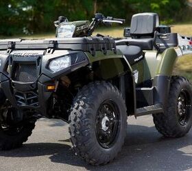 Cyleto Bremsbeläge Satz Vorne & Hinten Für Polaris Sportsman 550 (2009-2014) – Semi-metallic