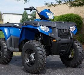 2013 Polaris® Sportsman® 400 H.O. Blue Fire 