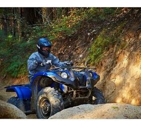 real world ruggedthe grizzly 450 tackles tough terrain and even