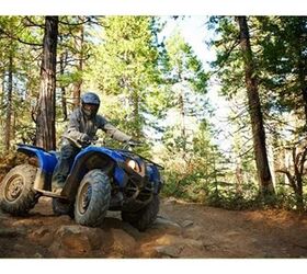 real world ruggedthe grizzly 450 tackles tough terrain and even