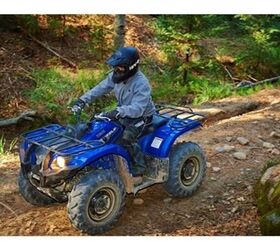 real world ruggedthe grizzly 450 tackles tough terrain and even