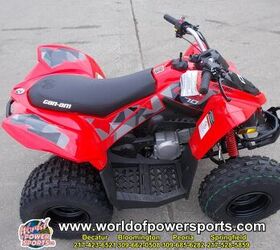 New 2017 CAN-AM DS 70 ATV Owned by Our Decatur Store and Located in DECATUR. Give Our Sales Team a Call Today - or Fill Out the 