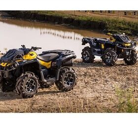 there s a can am outlander atv for any ride you can imagine bursting past friends