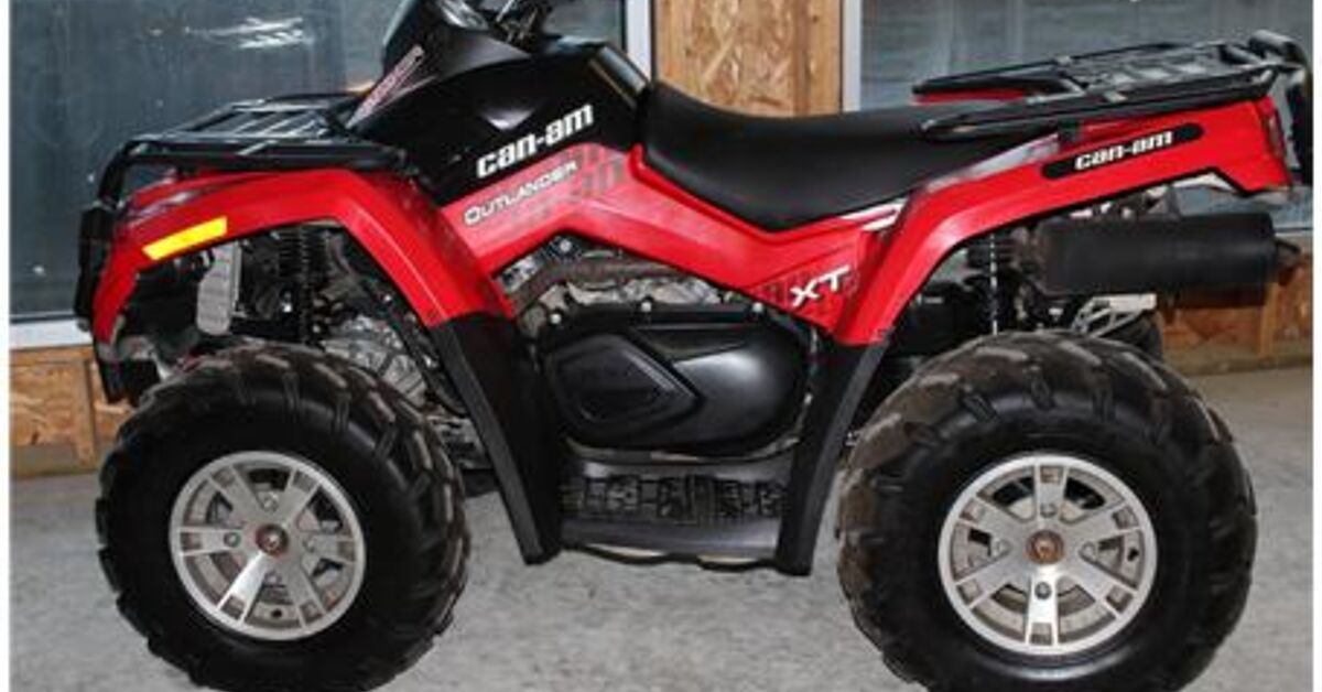 Amazing 2008 Can Am Outlander 800 Landscape in 4K Amazing 2008 Can Am Outlander 800 Landscape in 4K