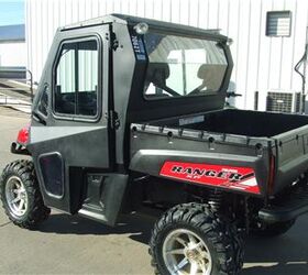 this unit is loaded up with stuff this unit has the polaris pro steel cab with