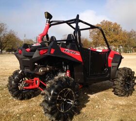 custom built rzr 900 has 3 lift kit 30 tires and 14 wheels lambo door kit