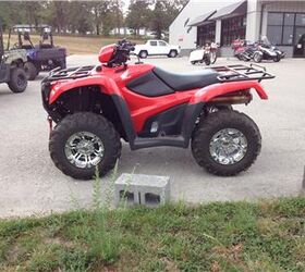 2012 honda trx500fpe this bike very sharp with custom wheels and tires and is