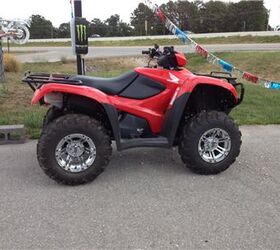 2012 honda trx500fpe this bike very sharp with custom wheels and tires and is