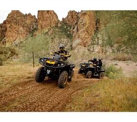 there s a can am outlander atv for any ride you can imagine bursting past friends