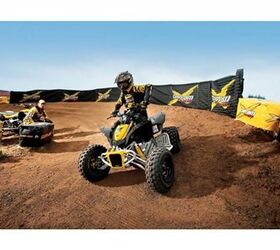 the can am youth atv includes the standard safety features you demand for your