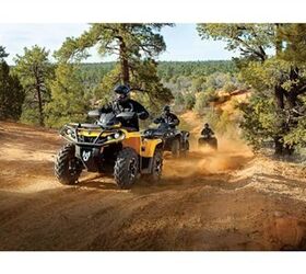 there s a can am outlander atv for any ride you can imagine bursting past friends