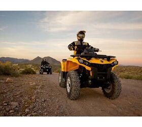 there s a can am outlander atv for any ride you can imagine bursting past friends