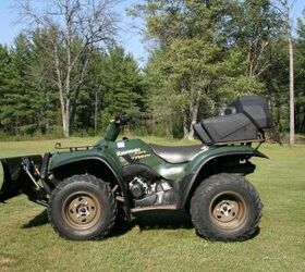 Kawasaki KVF700 ATV W/winch/snow Plow/helmets Mint Condition With LOW Miles