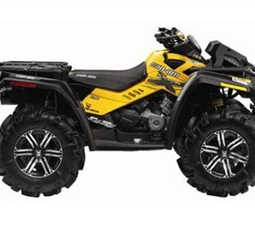 the outlander x mr includes numerous mud riding features that combine to create a