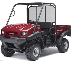 selectable 4wd and a powerful v twin help get things done when