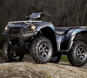 ultimate atv features power steering a more powerful v twin and alloy wheels