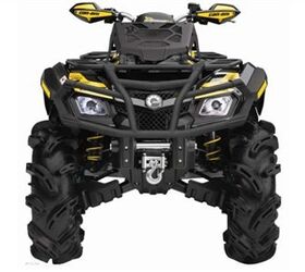 the outlander x mr includes numerous mud riding features that combine to create a